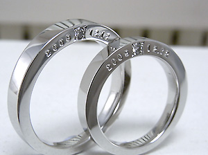 プラチナ結婚指輪