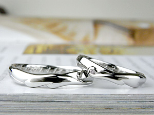 手作りの結婚指輪