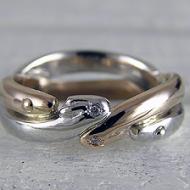 婚約指輪コンビのエンゲージリング