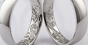Hawaiian Jewelryの内側彫 Hawaiian Jewelryの内彫り
