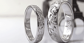 表面彫のHawaiian Jewelry 表面彫のHawaiian Jewelry