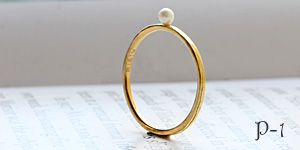 パール・ルミエールのリング拡大写真